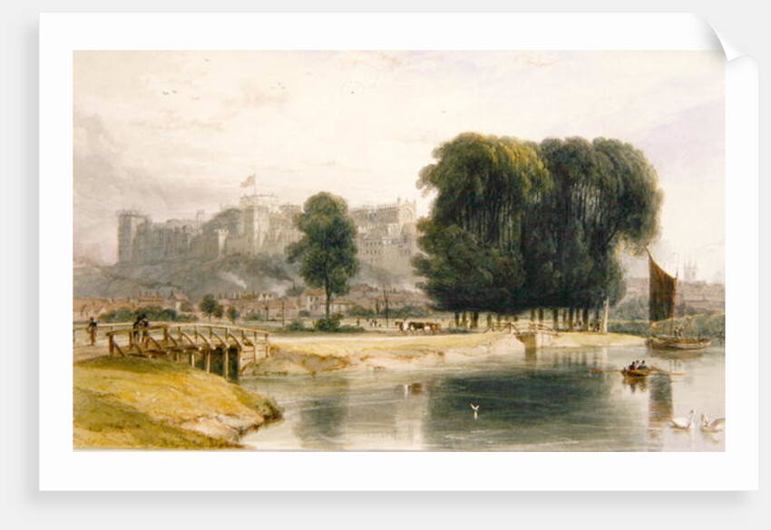 Windsor Castle by William Daniell