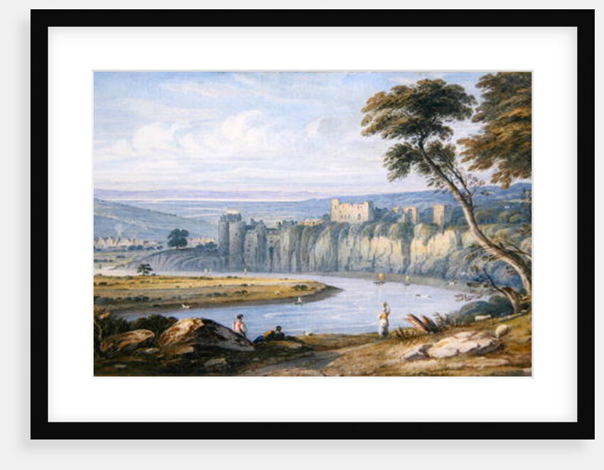 Chepstow Castle by John Varley