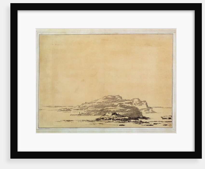 Fantastic Landscape, 1780-85 by Alexander Cozens