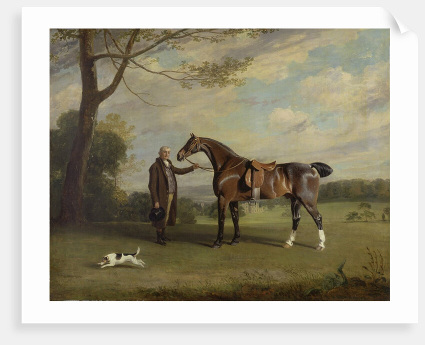 The Earl of Shrewsbury's Groom Holding a Hunter, c.1800 by Henry Bernard Chalon