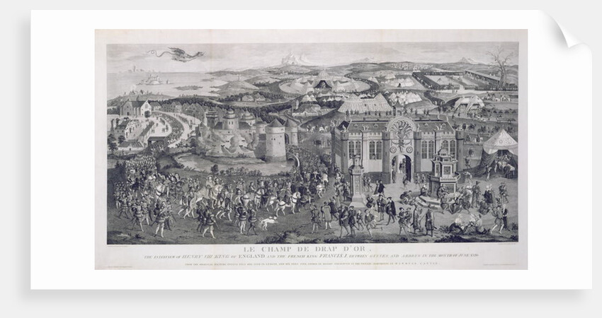 Le Champ de Drap d'Or by Edward (after) Edwards