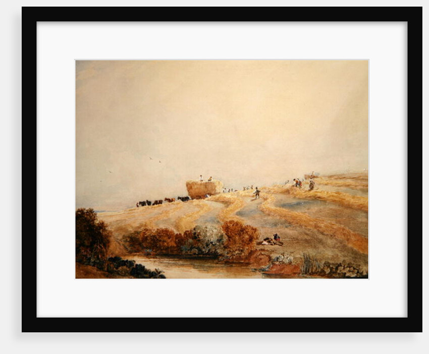 Haymaking, c.1808 by David Cox