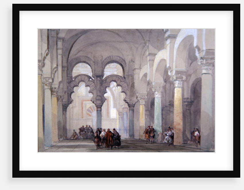 The Mosque at Cordova, 1833 by David Roberts