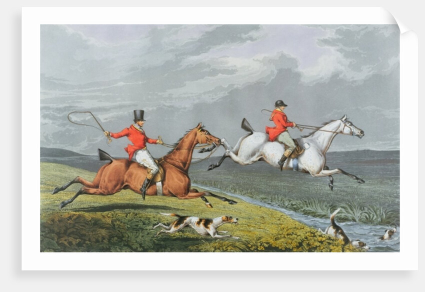 Fox Hunting: Full Cry, 1828 by Charles Bentley