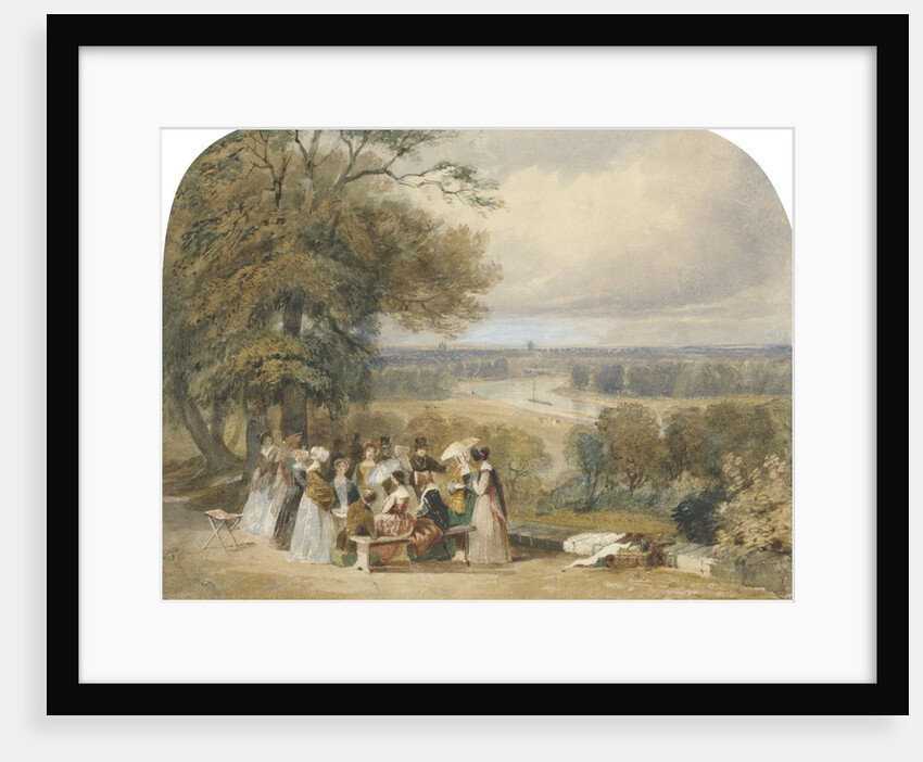 A Picnic on Richmond Hill by Joseph Murray Ince