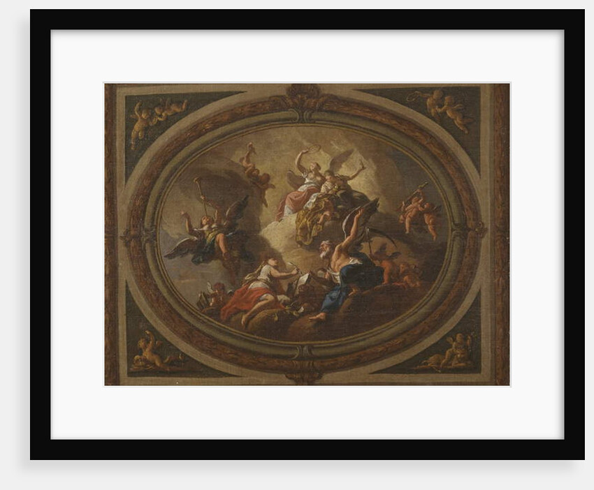 Sketch for an Oval Ceiling, c.1705 by Louis Laguerre (after)