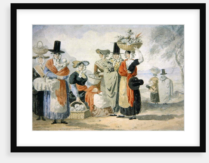 Welsh Fisherwomen by English School