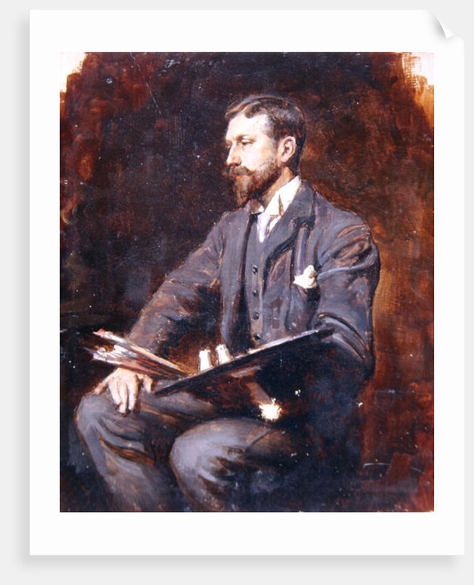 Possible self portrait, c.1890-1900 by Herman Gustave Herkomer