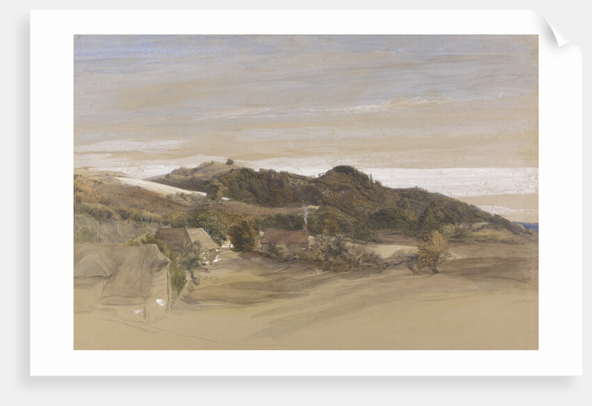 Underriver Hills, Near Sevenoaks, Kent by Samuel Palmer