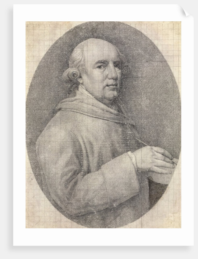 Study for a Self Portrait in Enamel, 1781 by George Stubbs