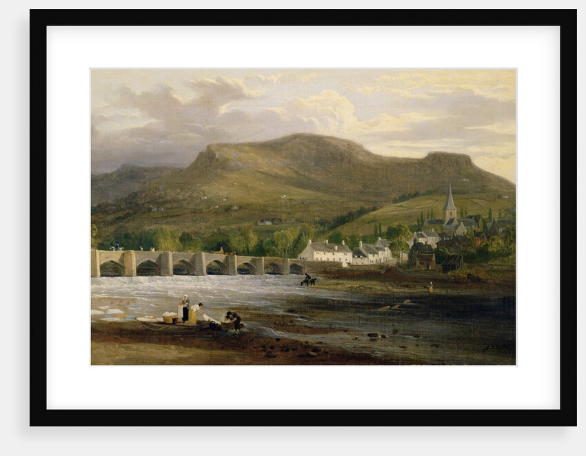 Crickhowell, Breconshire, c.1800 by English School