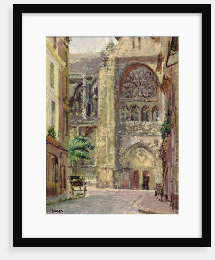 La Rue Pecquet, Dieppe, c.1907 by Walter Richard Sickert