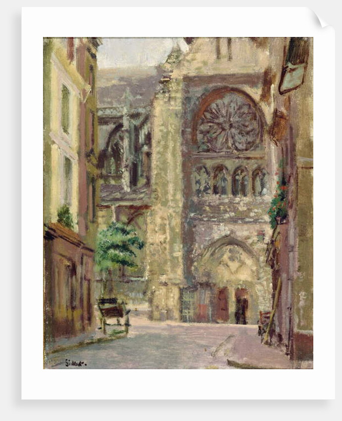 La Rue Pecquet, Dieppe, c.1907 by Walter Richard Sickert