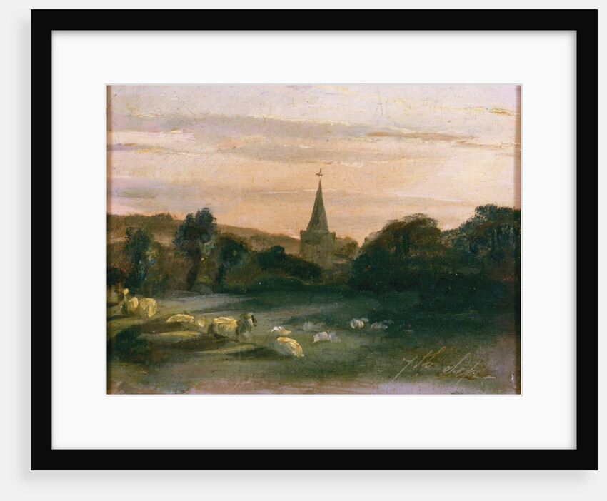 Stoke Poges Church by Thomas Churchyard