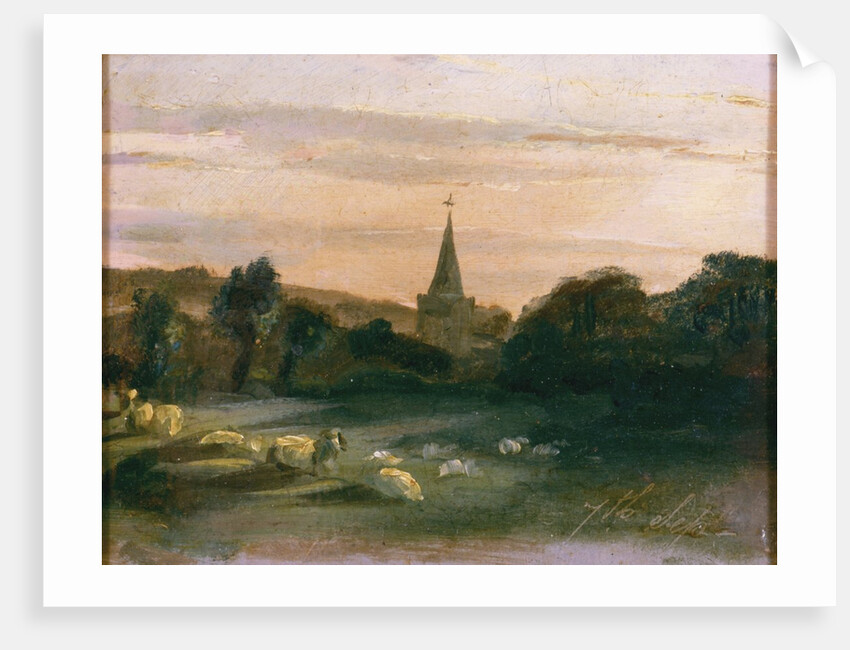 Stoke Poges Church by Thomas Churchyard