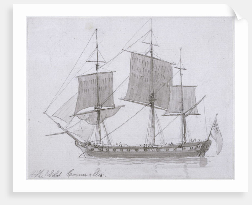 The Earl Cornwallis, c.1786-94 by Thomas Daniell