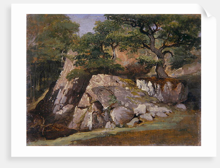 A View of the Valley of Rocks near Mittlach by James Arthur O'Connor