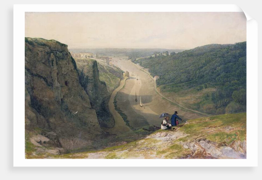 The Avon Gorge, looking over Clifton, c.1820 by Francis Danby