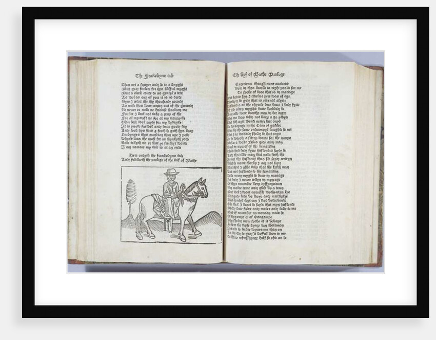 The Wife of Bath by English School
