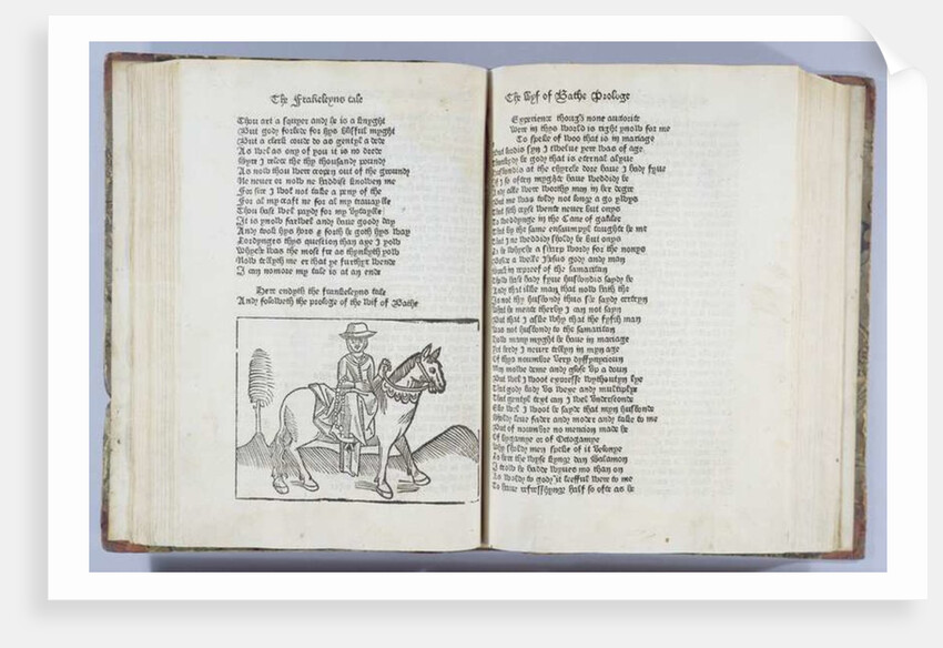 The Wife of Bath by English School