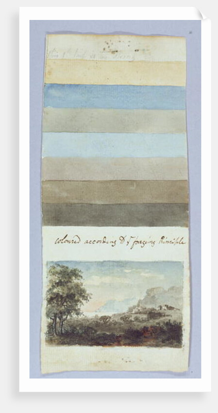 Colour Chart by Rev. William Gilpin