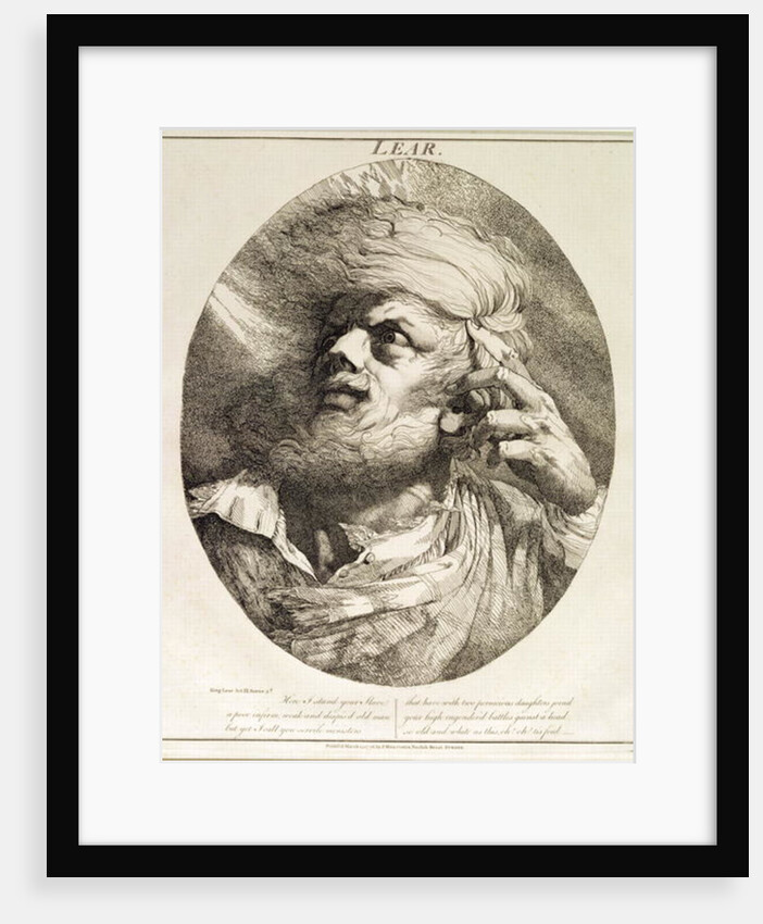Lear by John Hamilton (after) Mortimer