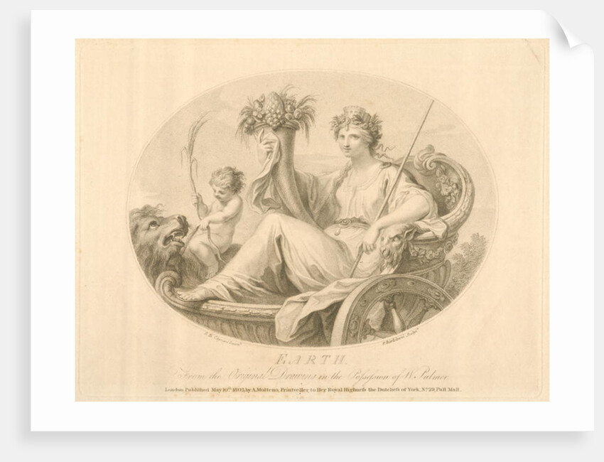 Earth by Giovanni Battista (after) Cipriani