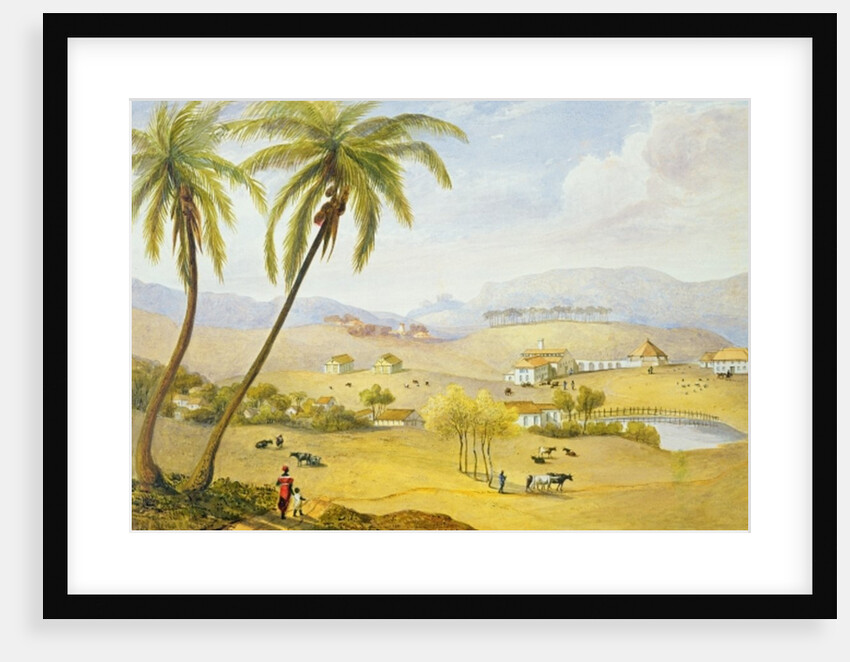 Haughton Court, Hanover, Jamaica, c.1820 by James Hakewill