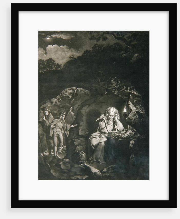 A Philosopher by Lamplight by Joseph Wright of Derby