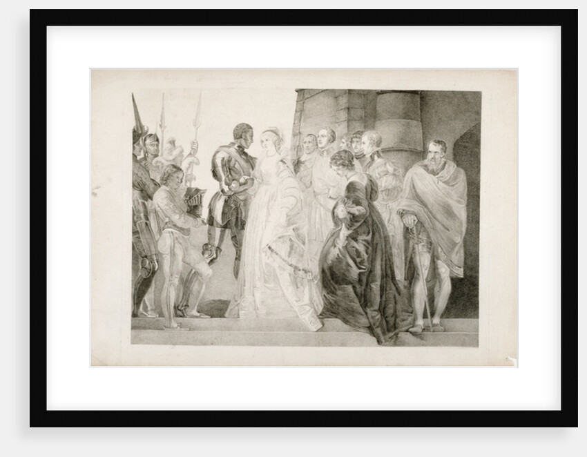 Othello, Act II, Scene I, engraved by Thomas Ryder 1803 by Thomas (after) Stothard