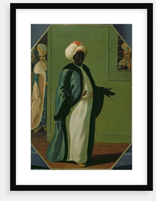 Kisler Aga, Chief of the Black Eunuchs and First Keeper of the Serraglio by Francis Smith