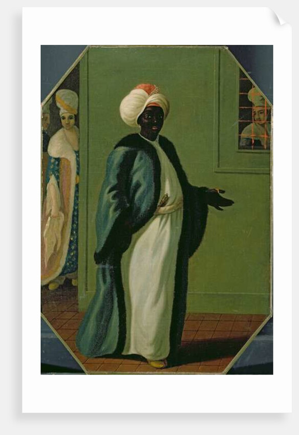 Kisler Aga, Chief of the Black Eunuchs and First Keeper of the Serraglio by Francis Smith
