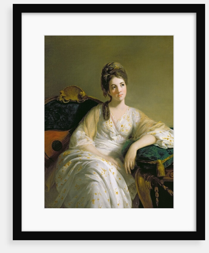 Eleanor Francis Grant, of Arndilly, c.1764-69 by Tilly Kettle