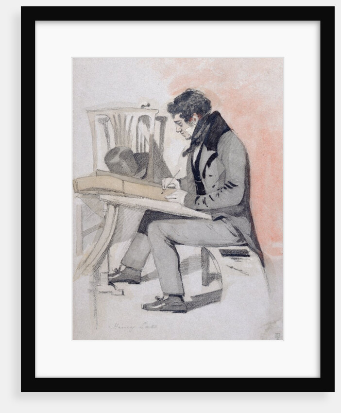 Henry Sass, c.1830 by Daniel Maclise