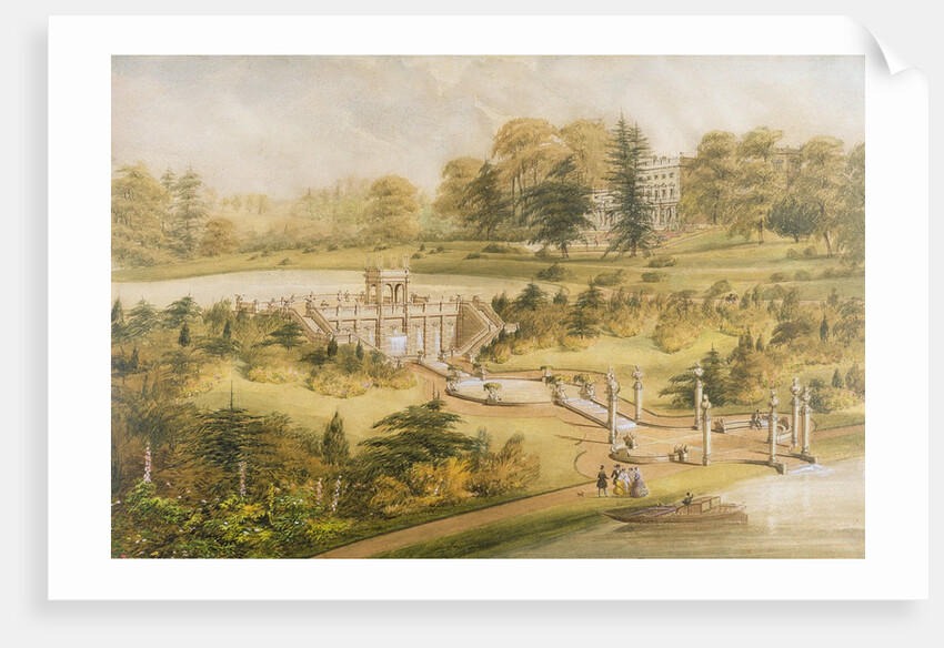 Design for Cowley Manor, c.1860 by George Somers Clarke