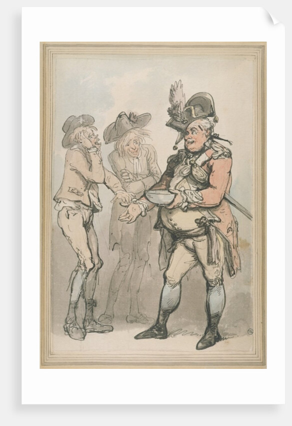 The Recruiting Sergeant, c.1790 by Thomas Rowlandson