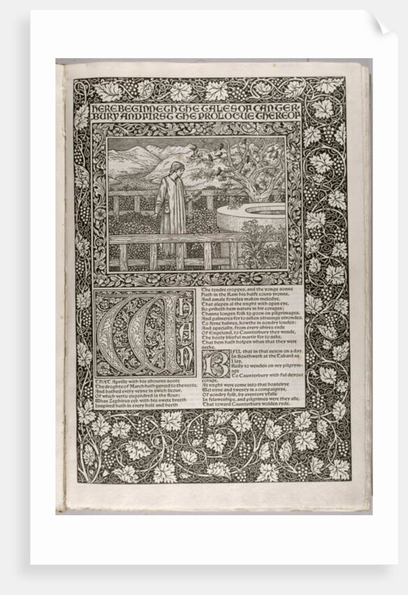 Frontispiece by Edward Coley & Morris William Burne-Jones