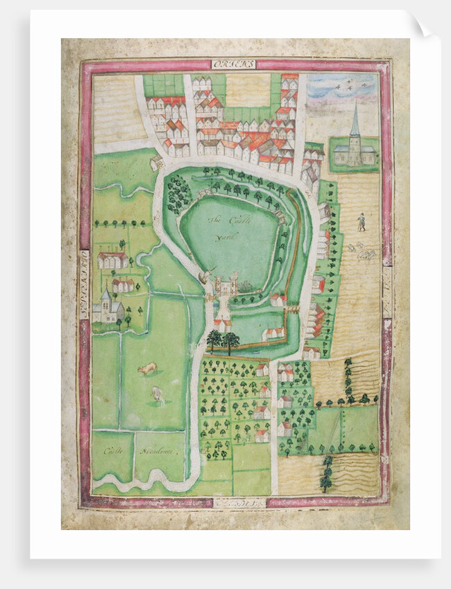 Hertford Castle and Castle Yard by Simon Basil