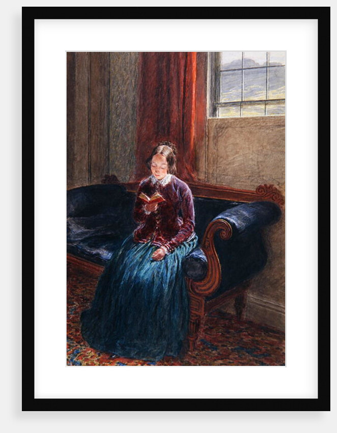 A Lady Reading, called Mrs William Hunt, c.1835 by William Henry Hunt