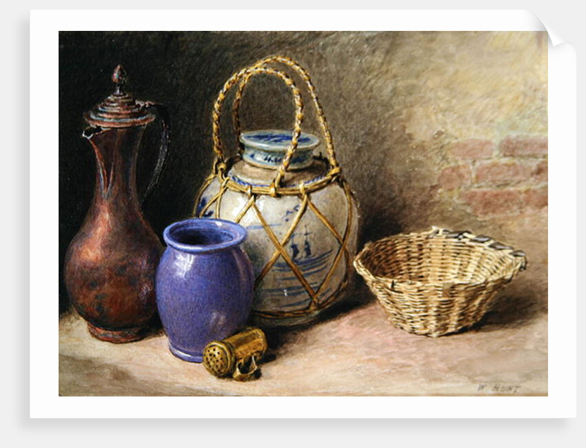Still Life with Ginger Jar, c.1825 by William Henry Hunt
