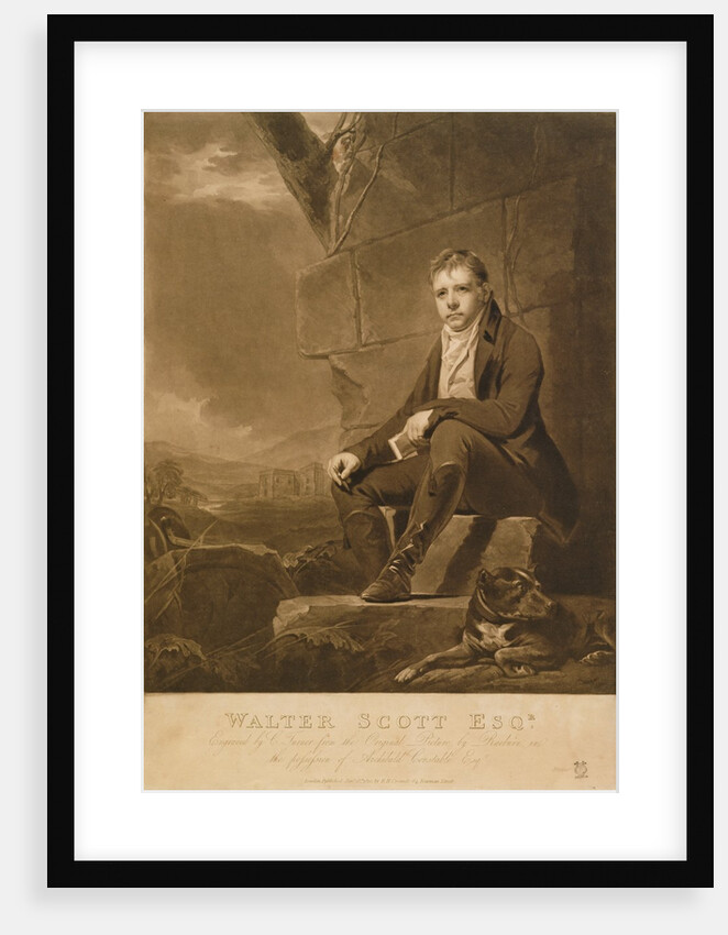 Sir Walter Scott, engraved by Charles Turner, 1810 by Henry (after) Raeburn