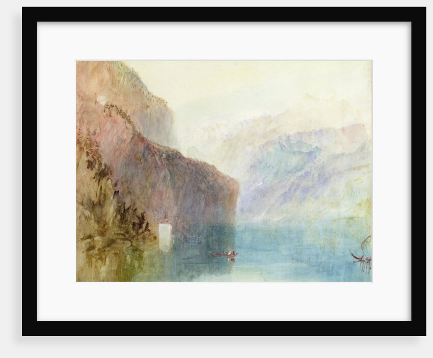 Tell's Chapel, Lake Lucerne, c.1841 by Joseph Mallord William Turner
