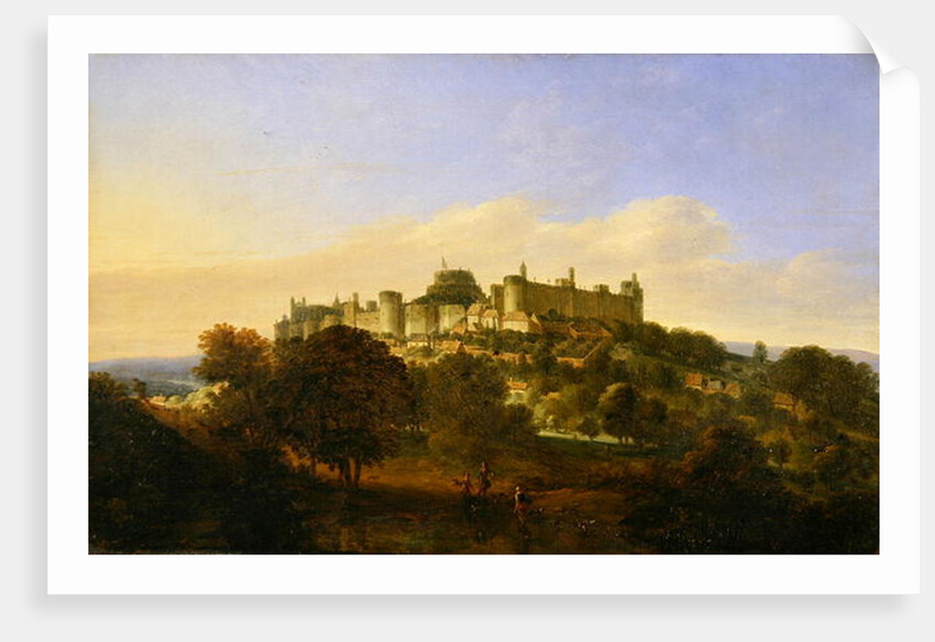 Windsor Castle from the South by Jan the Elder Griffier
