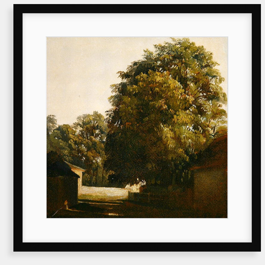 Landscape with Chestnut Tree by Peter de Wint