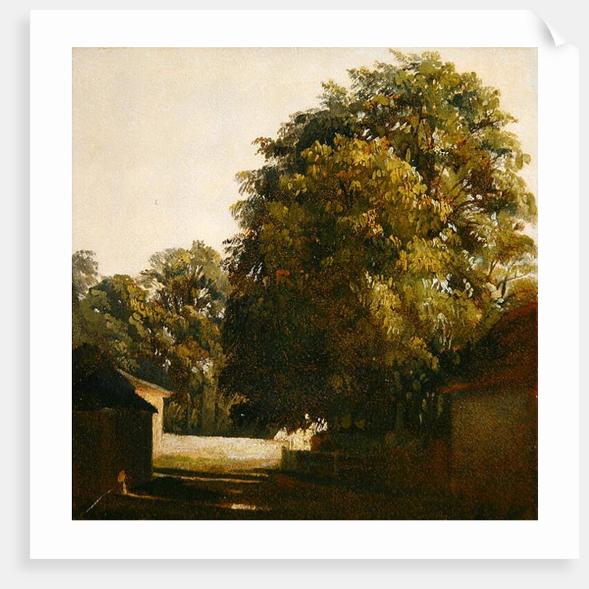 Landscape with Chestnut Tree by Peter de Wint