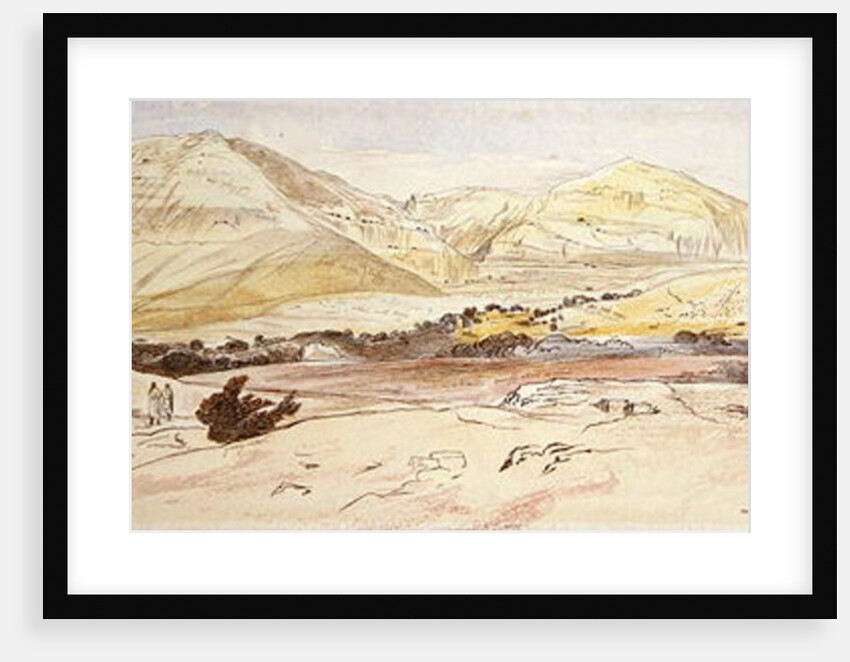 Jericho, 7 May 1858, 1858 by Edward Lear