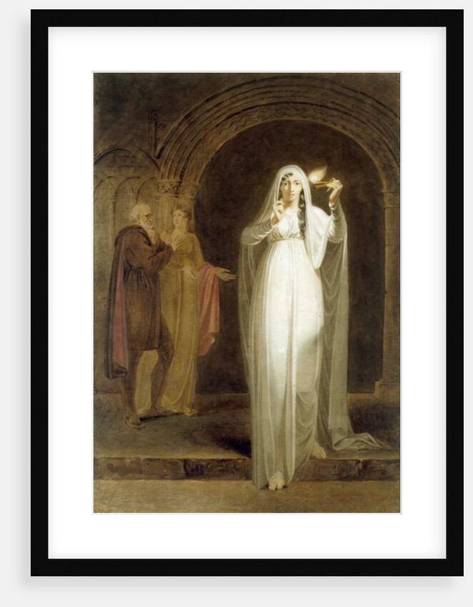 The Sleepwalking Scene, Act V, Scene I by Henry Pierce Bone