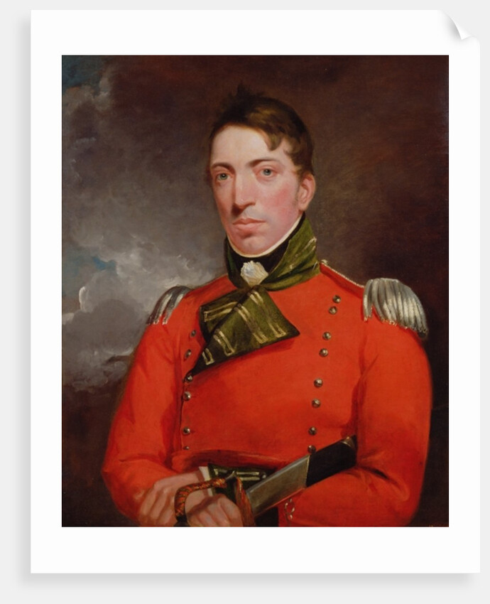 Captain Richard Gubbins, c.1804-05 by John Constable