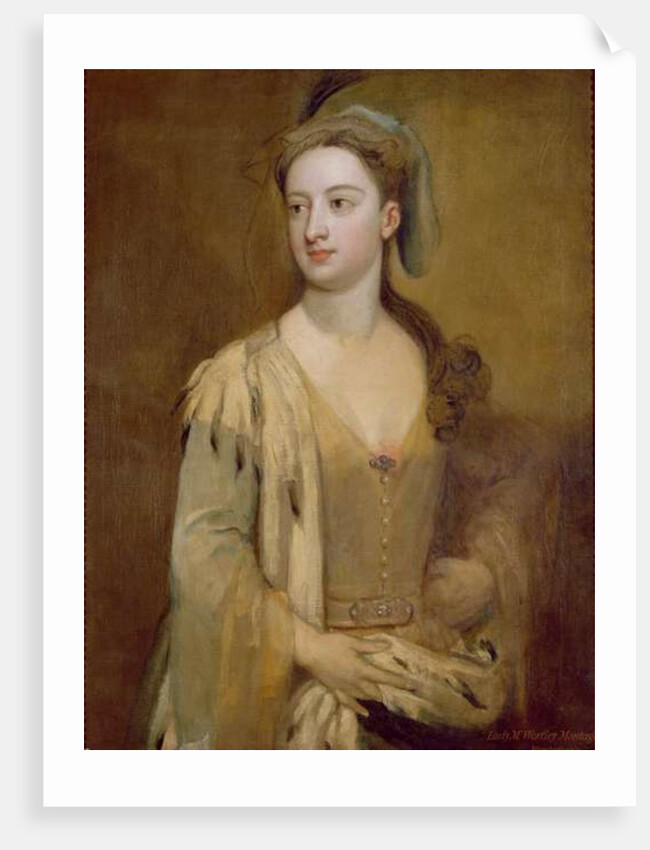A Woman, called Lady Mary Wortley Montagu, c.1715-20 by Godfrey Kneller