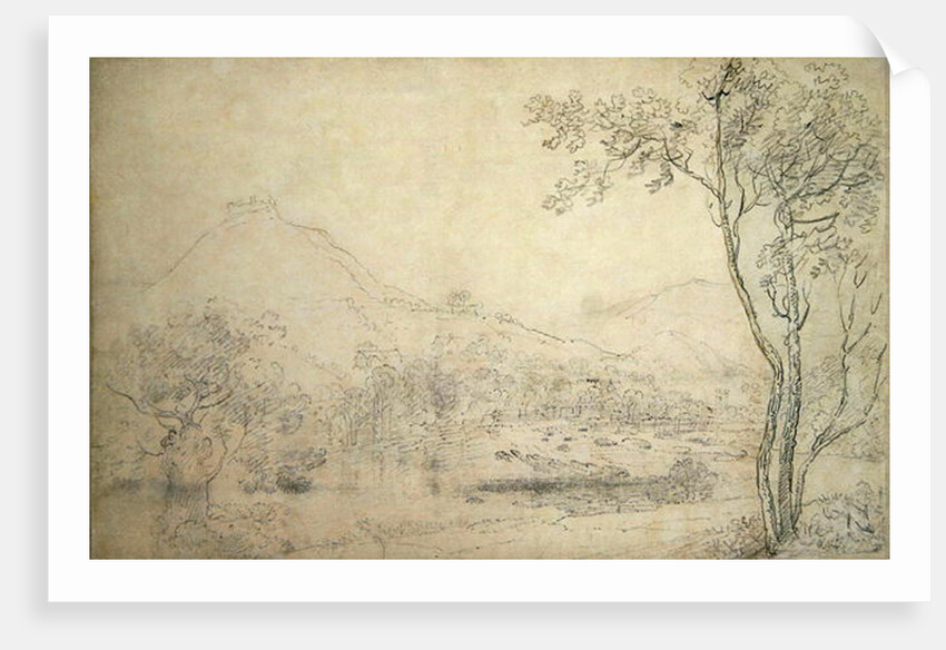 Castell Dinas Bran, Wales by Richard Wilson